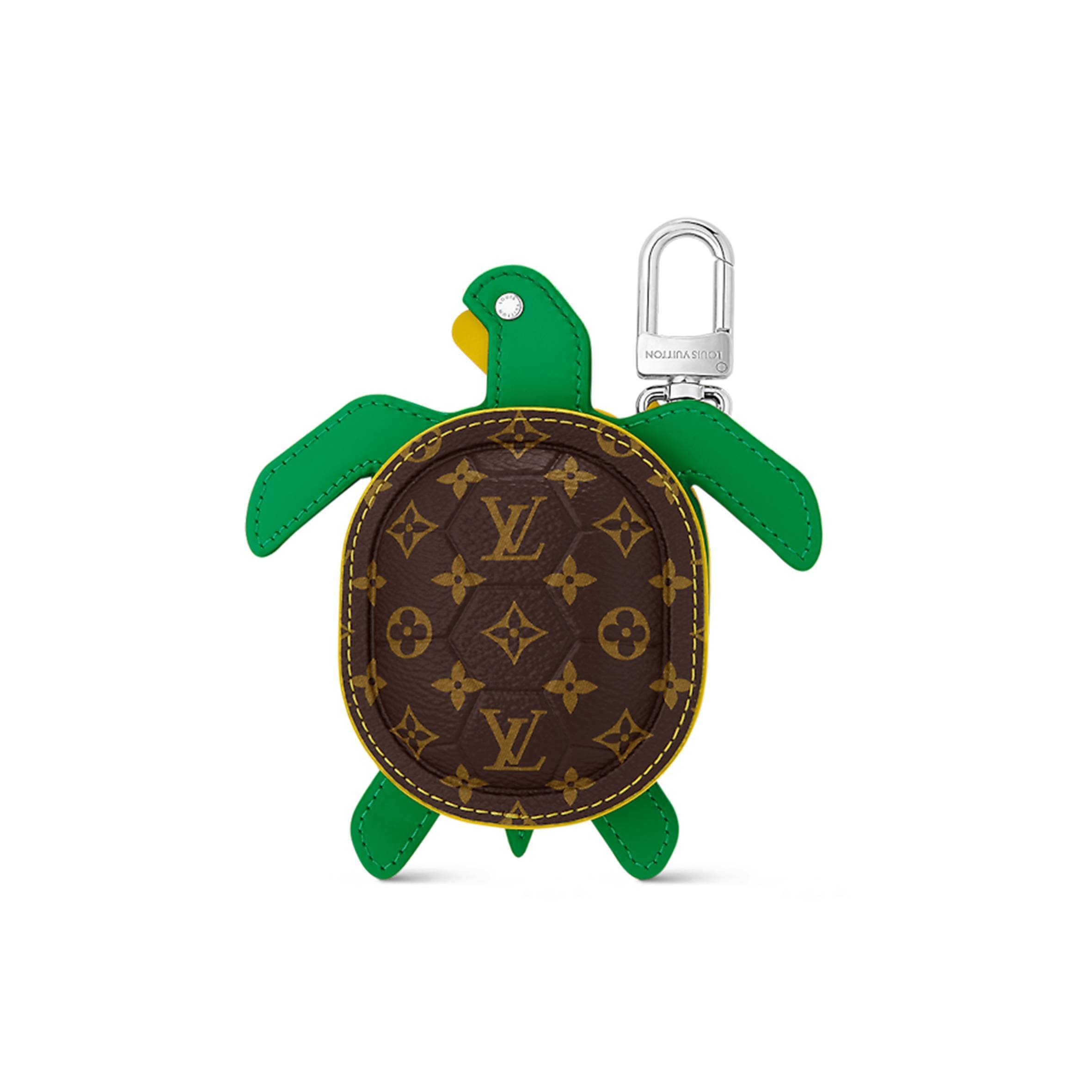 l**is V*t*n lv turtle pouch bag charm m01471